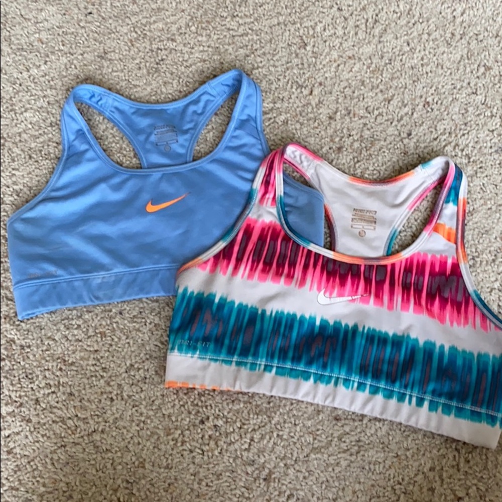 nike racer back sports bras
